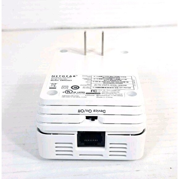 Netgear XWN5021 Powerline 500 WiFi Range Extender Adapter Essentials Edition - Picture 4 of 7